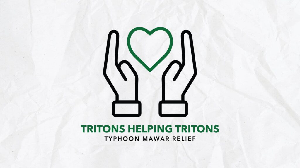 Tritons Helping Tritons: Recovering from Typhoon Mawar